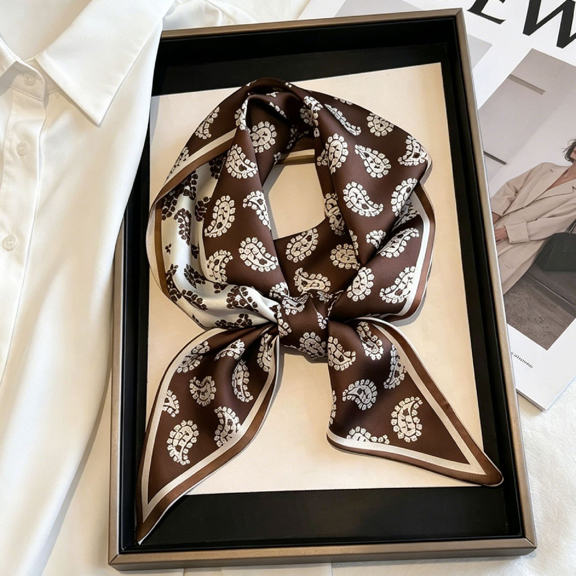 Luxury Long Neckerchief Skinny - Face Scarf Mask recension och pris