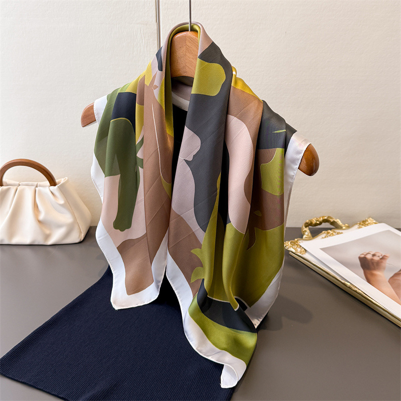 2026 New Women Square Scarf Im - Scarf Silk Square recension och pris