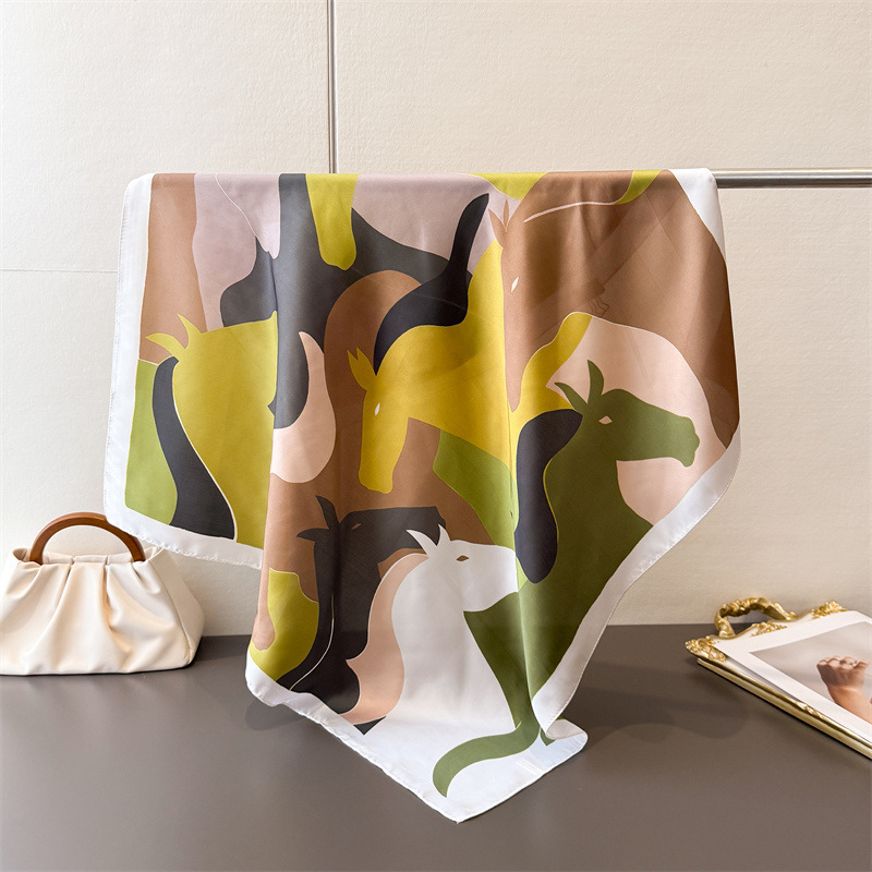 2026 New Women Square Scarf Im - Scarf Silk Square recension och pris