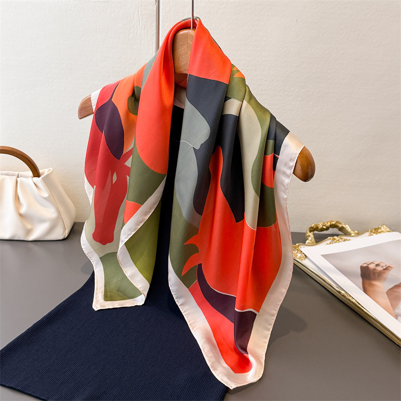 2026 New Women Square Scarf Im - Scarf Silk Square recension och pris