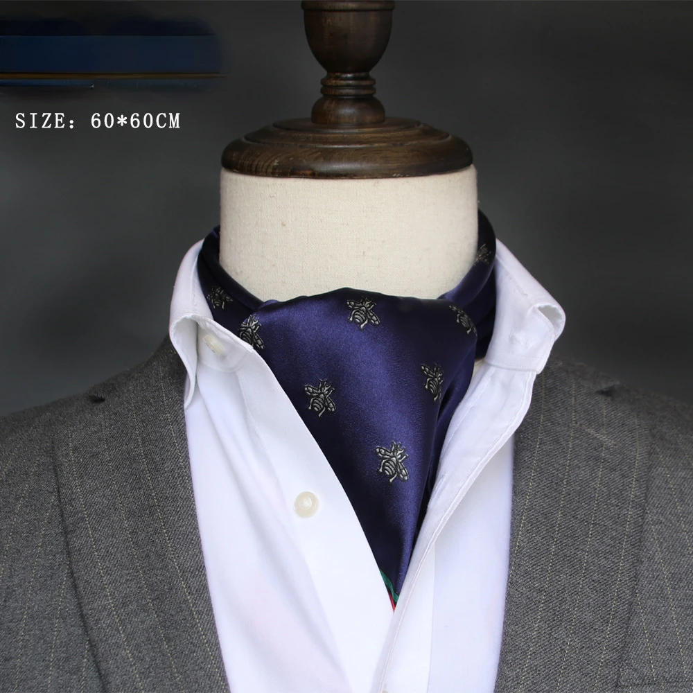 British Men's Silk Scarf Small - Scarf Silk Square recension och pris