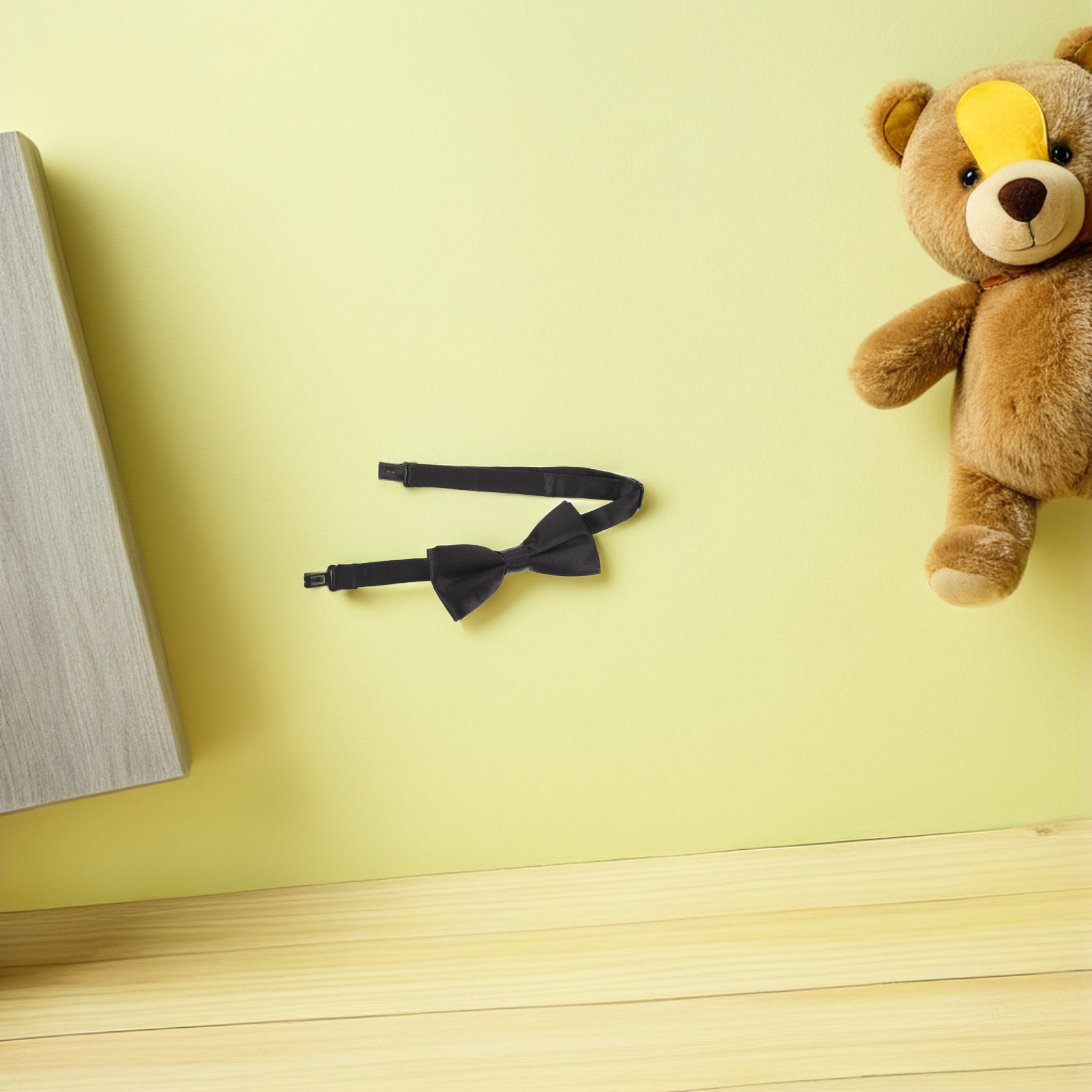 Black Adjustable Kids Bow Tie  - Bow Tie Pre Tied recension och pris