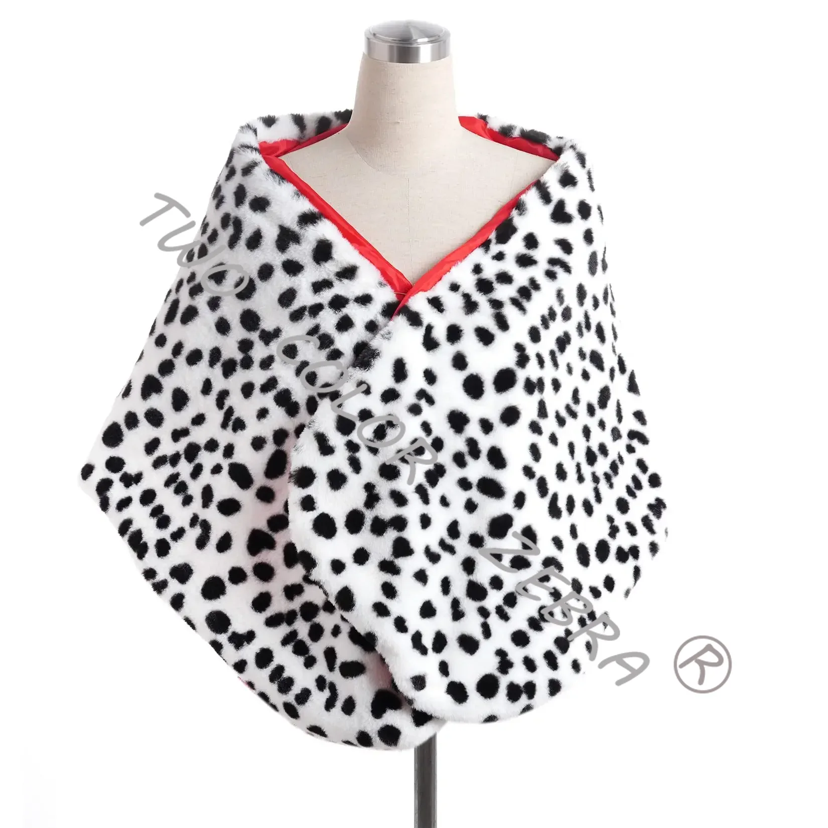 Cruella Deville Cosplay Costum - Face Scarf Mask recension och pris